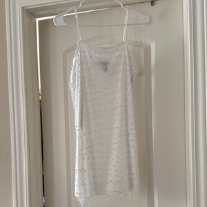 Forever 21 White Embellished Dress